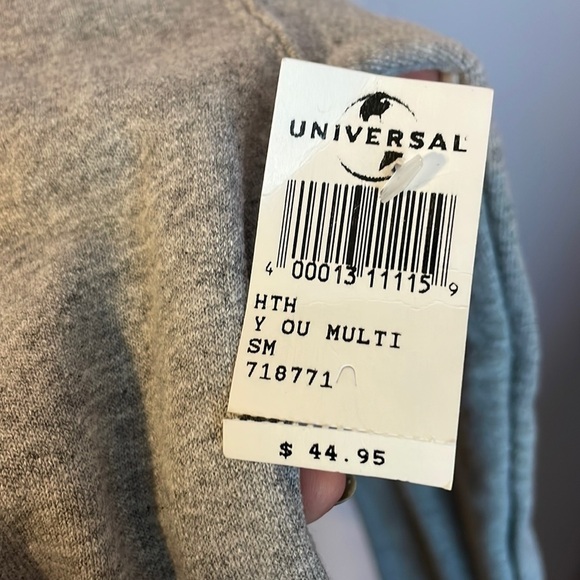Universal Studios Kids Marvel Harry Potter Dr. Seuss Transformers Gray Hoodie S - Picture 4 of 15